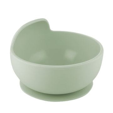 shumee Canpol 51/400 Silikonska skodelica s priseskom 330 ml zelena