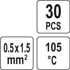 YATO Termični tulec s kositrom 0,5-1,5 mm2 30 kosov YT-81441 yato