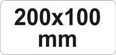 YATO Vpenjalna spona z ragljo, kovana, 200 x 100 mm YT-63951