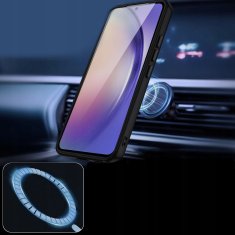 shumee Ovitek Magsafe mat črne barve za Xiaomi Redmi A5 + 2x steklo