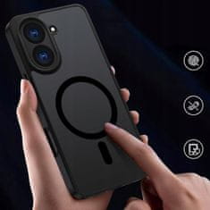 shumee Ovitek Magsafe mat črne barve za Xiaomi Redmi A5 + 2x steklo