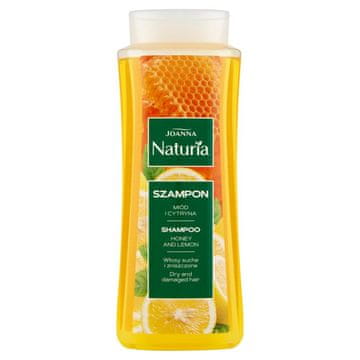 Joanna Joanna Naturia šampon za suhe lase z medom in limono 500 ml