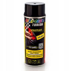 MOTIP Motip gumijasta folija v spreju Sprayplast črna 400ml sijaj