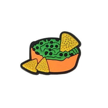 shumee Crocs gumijasta značka emblem našitek hrana nachos 57-86 OS