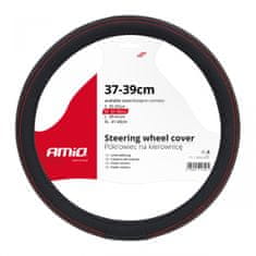 AMIO Prevleka za volan avtomobila M 37-39 cm SWC-01-M amio-01355