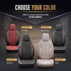 AMIO Komplet prevlek za avtosedež OTOM THRONE 103 RED 3-ZIP
