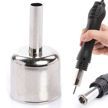 shumee Ravna šoba, kratka premer 7 mm / dolžina 20 mm za vroč zrak