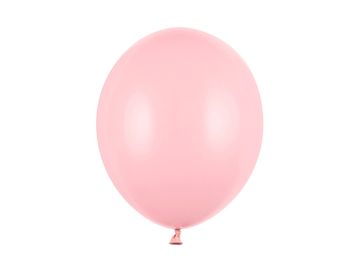 PartyDeco Močni lateks baloni, roza, pastelno roza, 30 cm, 100 kosov.