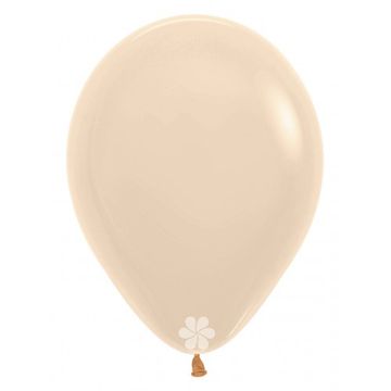 shumee Sempertex lateks baloni, pastelno mat nude 30 cm, 50 kosov.