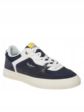 Pepe Jeans Moški športni čevlji Pepe jeans temno modri Z usnjem 43 AWE