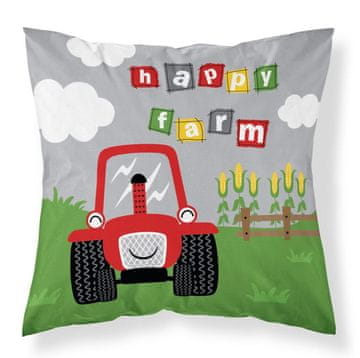 Detexpol Prevleka za vzglavnik za dojenčke 40x40 Traktor Farm bombaž