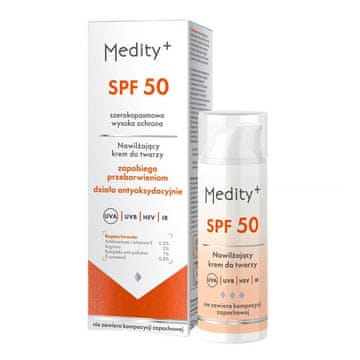 shumee AVA Medity+ večnamenska vlažilna krema za obraz SPF50 50 ml