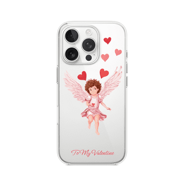 shumee Ovitek za iPhone 14 Pro, prozoren, prožen silikonski, Cupid