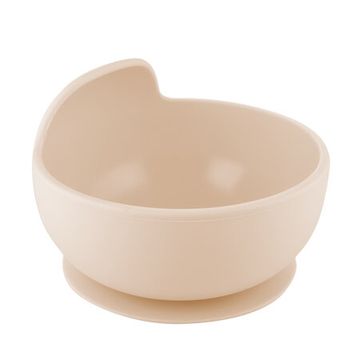 shumee Canpol 51/400 Silikonska skodelica s priseskom 330 ml bež