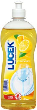 Lucek Lucek detergent za pomivanje posode z vonjem limone 500 ml