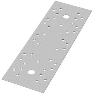 shumee Pocinkana perforirana plošča za gradbene spoje 250 X 80 MM