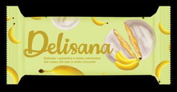 shumee Delisana piškoti z bananinim želejem v beli čokoladi 135 g