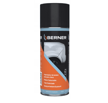 Montana Črna strukturna ZA plastiko Sprej lak 400ml Berner Textura