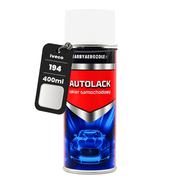 shumee Iveco IC 194 (Bianco) avtomobilski lak v spreju 400ml bela