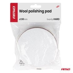 AMIO Volnena polirna blazinica, trda, 150 mm adet-36 amio-04884