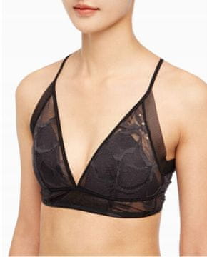 Calvin Klein Calvin Klein ženski modrček črne barve, mehak, M 0Z4E8 TIA