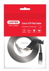 shumee Pačji kabel Unitek C1813GBK kat. 6, raven, UTP, RJ45, 10 m