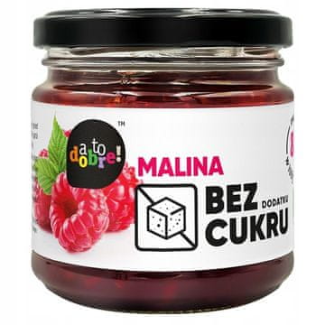 shumee Malinova marmelada brez dodanega sladkorja In to je dobro!