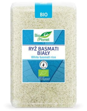 shumee Beli basmati riž brez glutena, ekološki, 2 kg - BIO planet