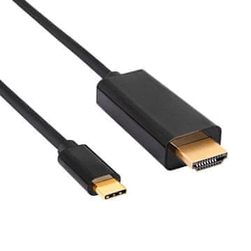 shumee Adapterski kabel USB-C 3.1 na HDMI 4K Akyga AK-AV-18 1,8 m