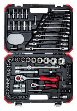 GEDORE Komplet nasadnih ključev 1/4 1/2, 92 kosov - GE-R46003092