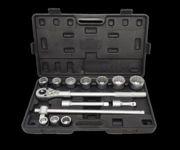shumee Awtools komplet nasadnih ključev 12-kotnih 3/4" 14 kosov.