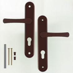 shumee Kljuka za vrata, dolžina: 72 cm, aluminijast vložek: bron