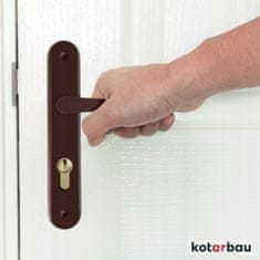 shumee Kljuka za vrata, dolžina: 72 cm, aluminijast vložek: bron
