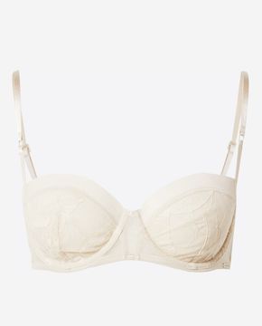 Calvin Klein Calvin Klein bež čipkast modrček 80B 1A5F5_C* 80B 1_5 TIA