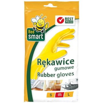 Cedo Čebelje pametne gumijaste rokavice M rumene 242616