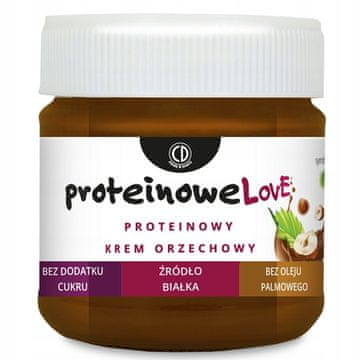 CD Beljakovinska oreščkasta krema "proteinowelove" CD, 200 g