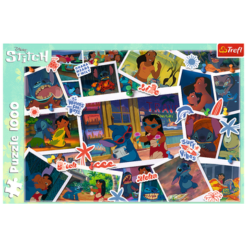 Trefl 10882 Sestavljanka 1000 - Lilo in Stitch - Sladki spomini