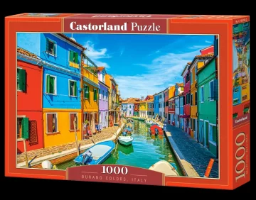 Castorland Sestavljanka 1000 kosov C-105250-2 Burano Colors, Italija