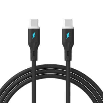 Akyga Kabel USB tipa C / USB tipa C 1m AK-USB-67 60W silikonski