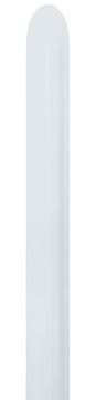 shumee Sempertex 260 beli modelirni baloni Nozzle Up, 50 kosov.