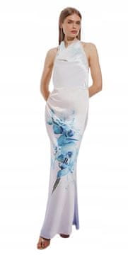 Karen Millen Karen Millen Petite Maxi koktajl obleka z vzorcem 36 B1C