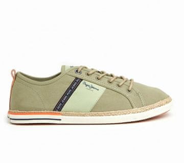 Pepe Jeans Moški nizki zeleni superge z vezalkami Pepe jeans 43 AWE