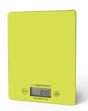 Esperanza Elektronska kuhinjska tehtnica Esperanza "Lemon", zelena