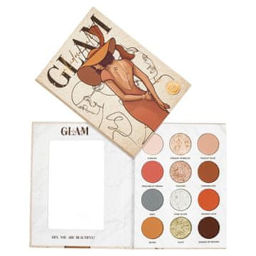 shumee Paleta senčil za oči Mexmo by Andzia There Glam, 12 barv