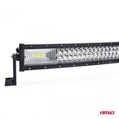 AMIO LED BAR ukrivljena delovna svetilka AWL47 729W 130cm 58320lm 12V 24V amio-03258