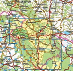 Compass Kłodzko Land 1:50.000. Plastificiran turistični zemljevid. Izdaja 2024. Kompas.