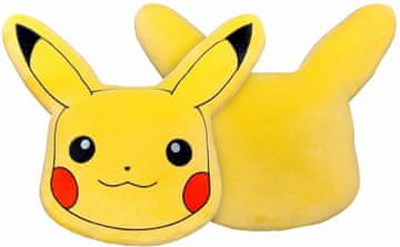 Halantex Dekorativna blazina Pikachu v obliki Pokémona, originalna plišasta igrača 40 cm