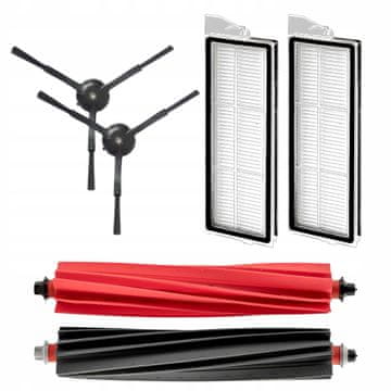shumee Komplet valjev, krtač in filtrov za Roborock S8 MaxV Ultra / S8 Max Ultra / G20