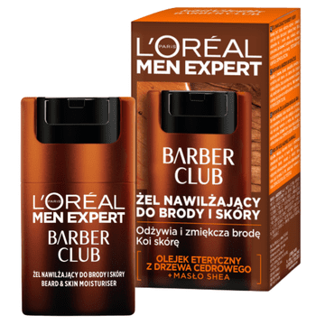 shumee L'Oreal Paris Men Expert Barber Club vlažilni gel za brado in kožo 50 ml