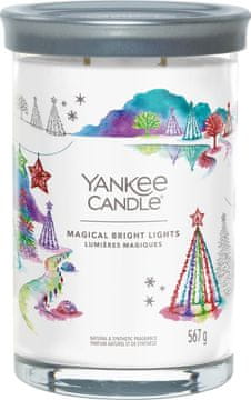 Yankee Candle Čarobne svetle luči - Yankee Candle Signature - sveča z dvojnim stenjem Tymbler
